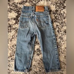 Vintage Levi 550 orange tab Toddler jeans
